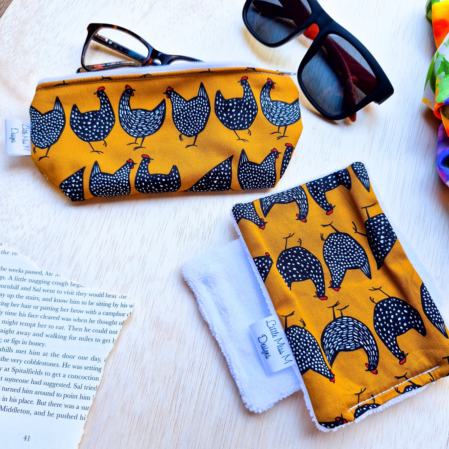 Glasses Case & Cleaner Flappy