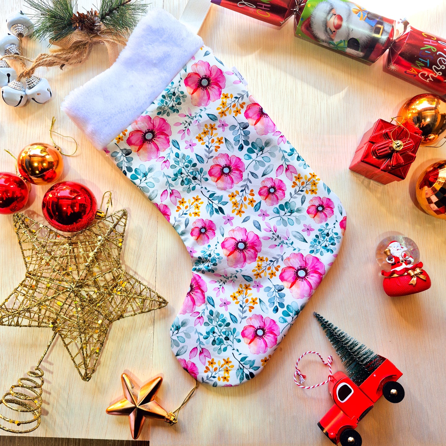 Summertime Christmas Stocking