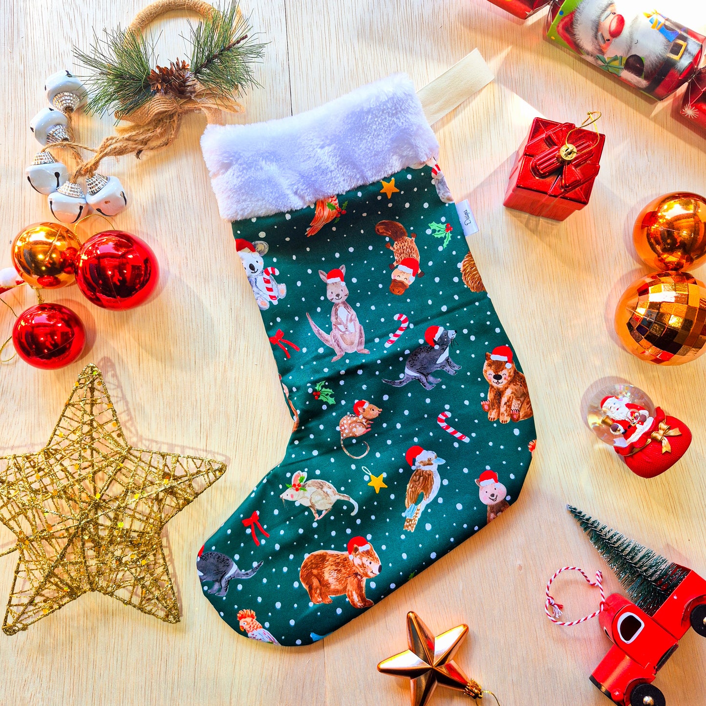 Aussie Animals Christmas Stocking