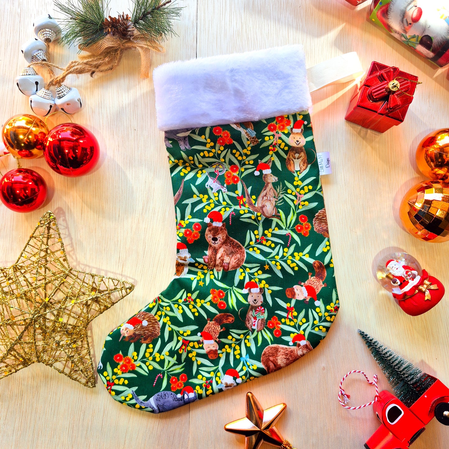 3 Pack Aussie Christmas Stocking