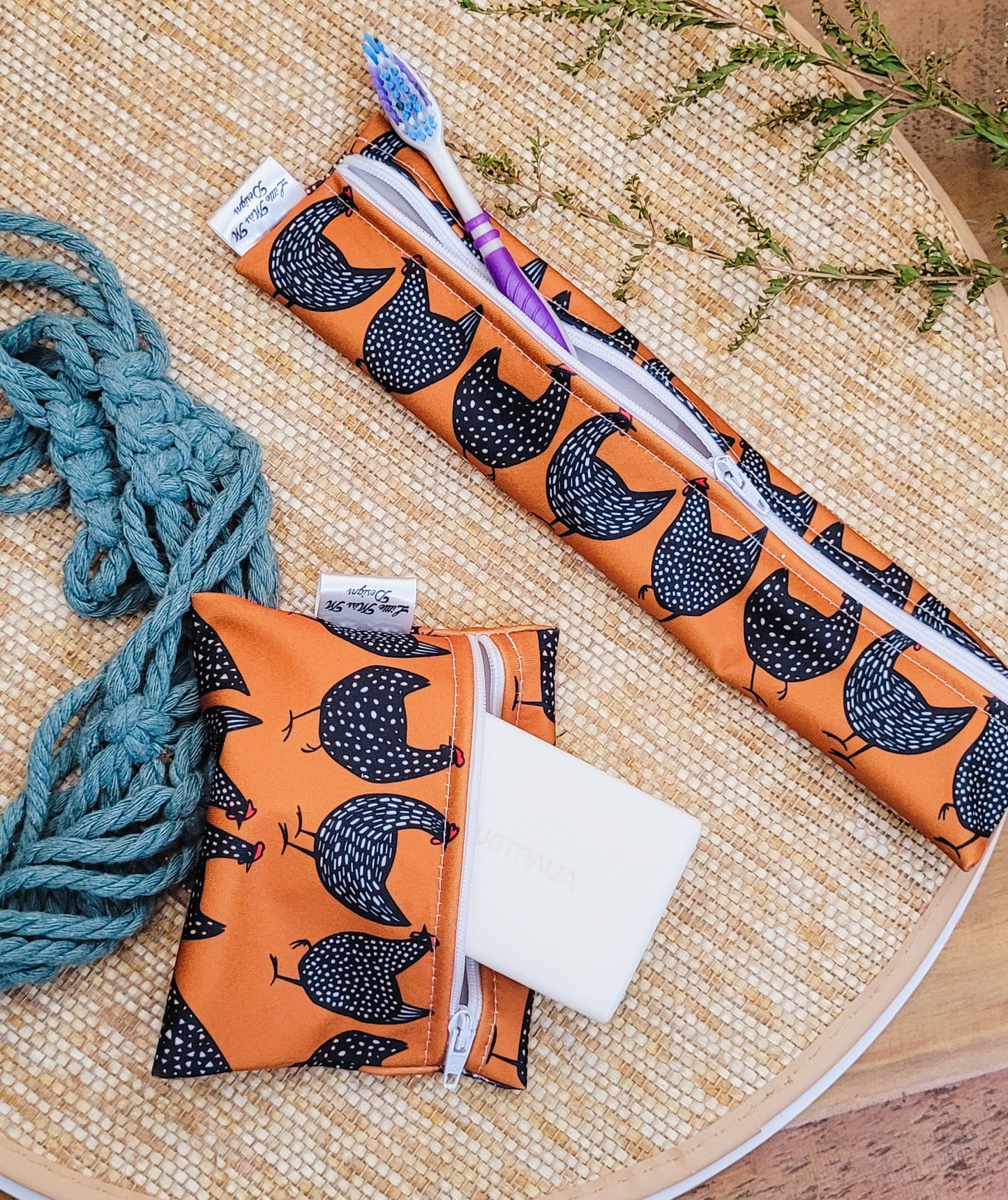 Flappy Travel Soap & Toothbrush Pouch