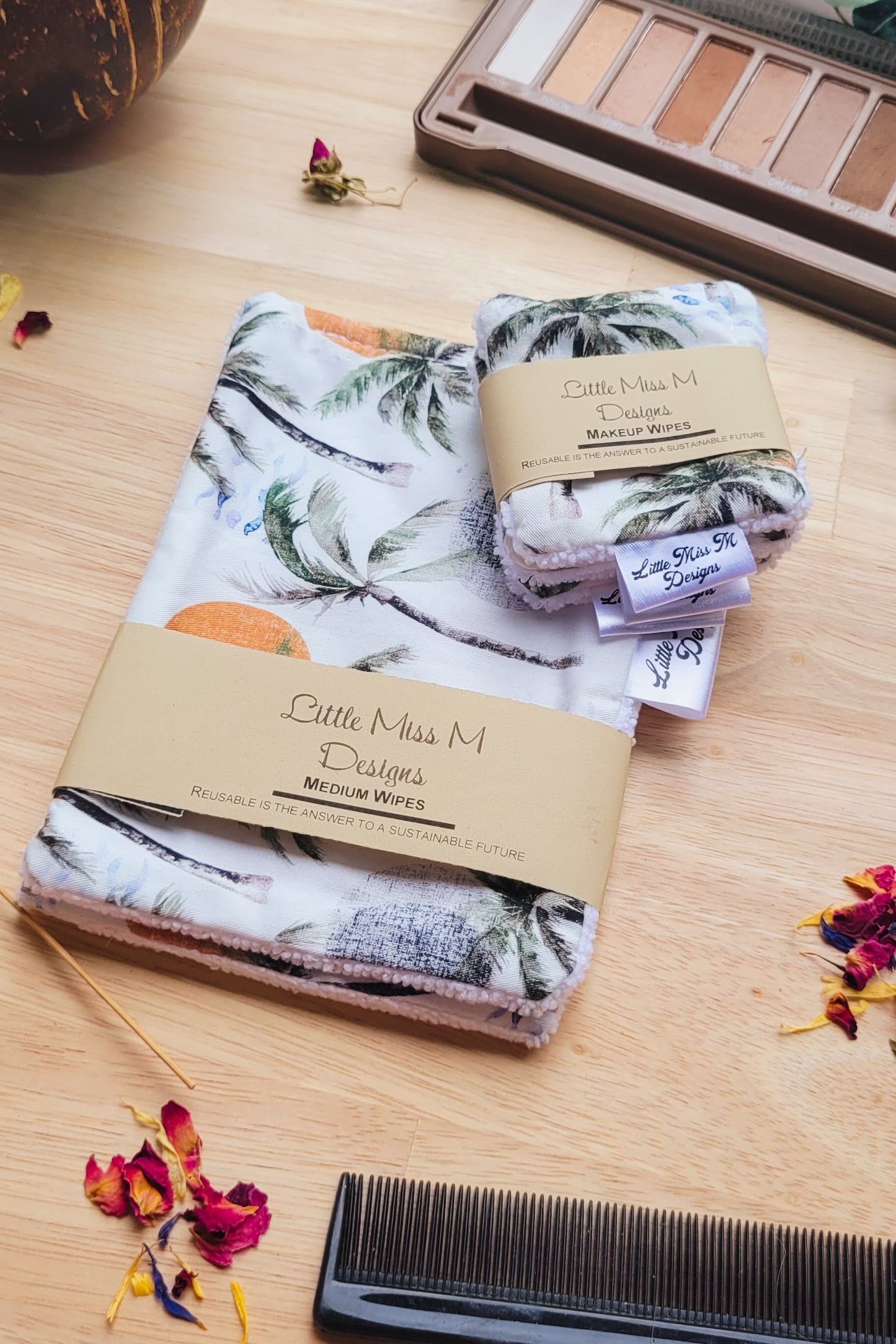 Palm Trees Makeup Wipes