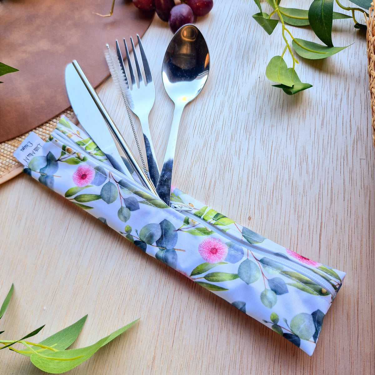 Flowering Gumnuts Cutlery Pouch