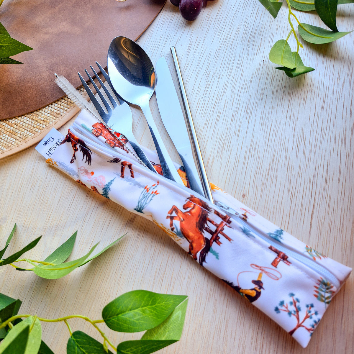 Horses Cutlery Pouch
