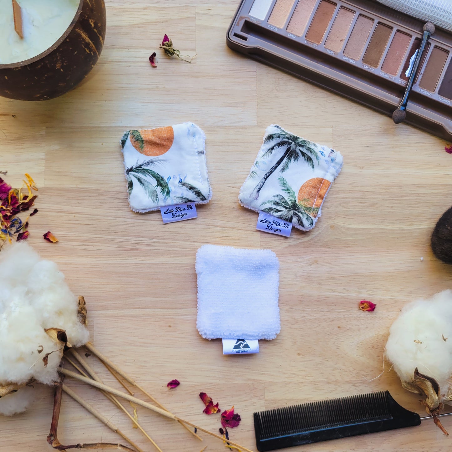 Palm Trees Makeup Wipes