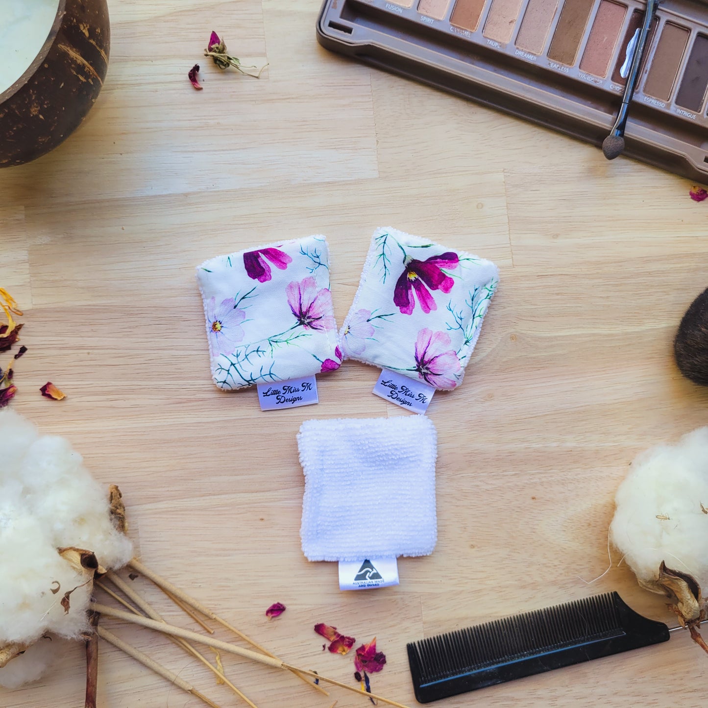 Pink Dandelion Makeup Wipes