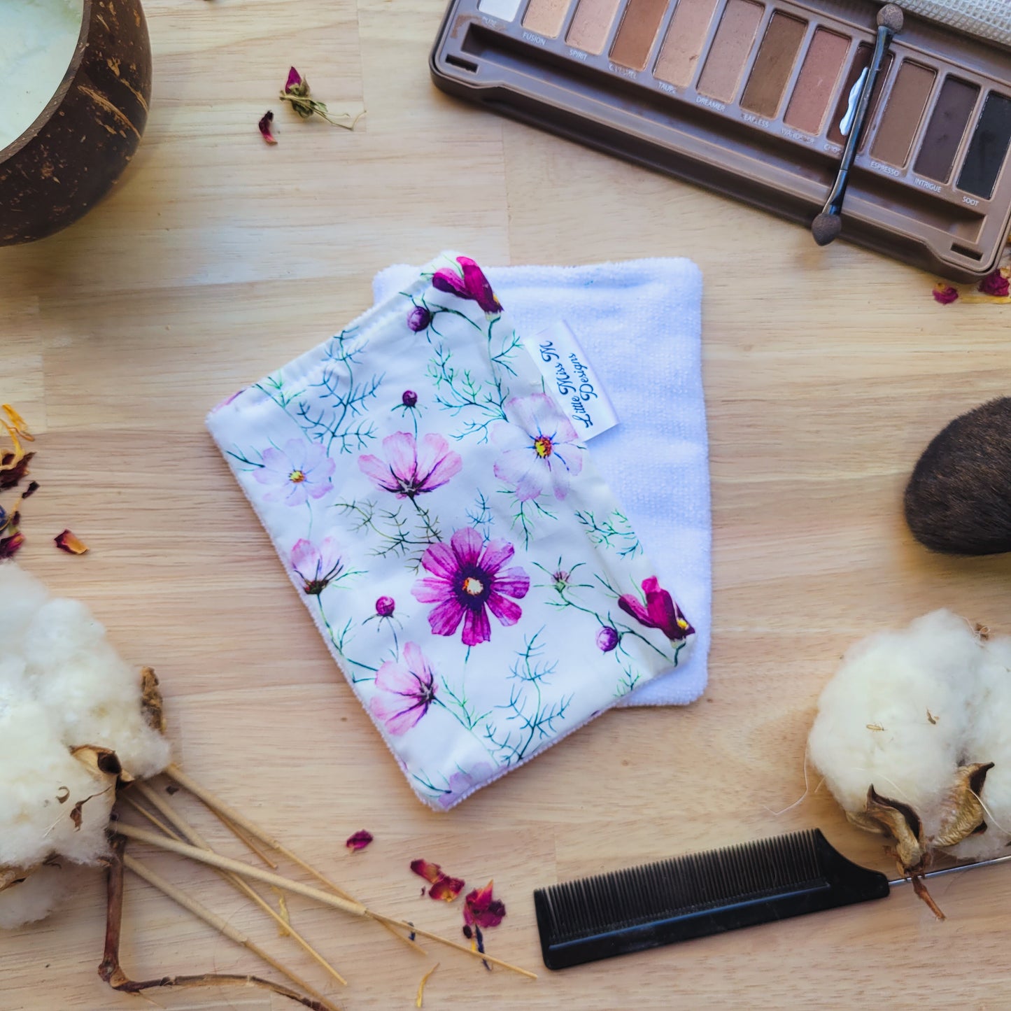 Pink Dandelion Makeup Wipes