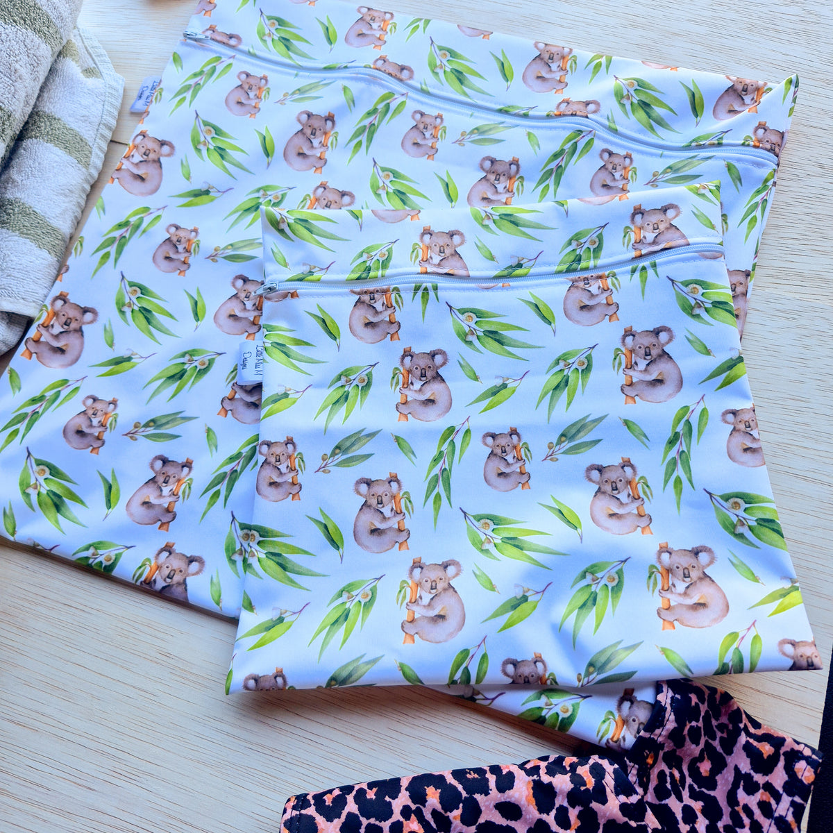 Koala and Gum swim / Wet Bag
