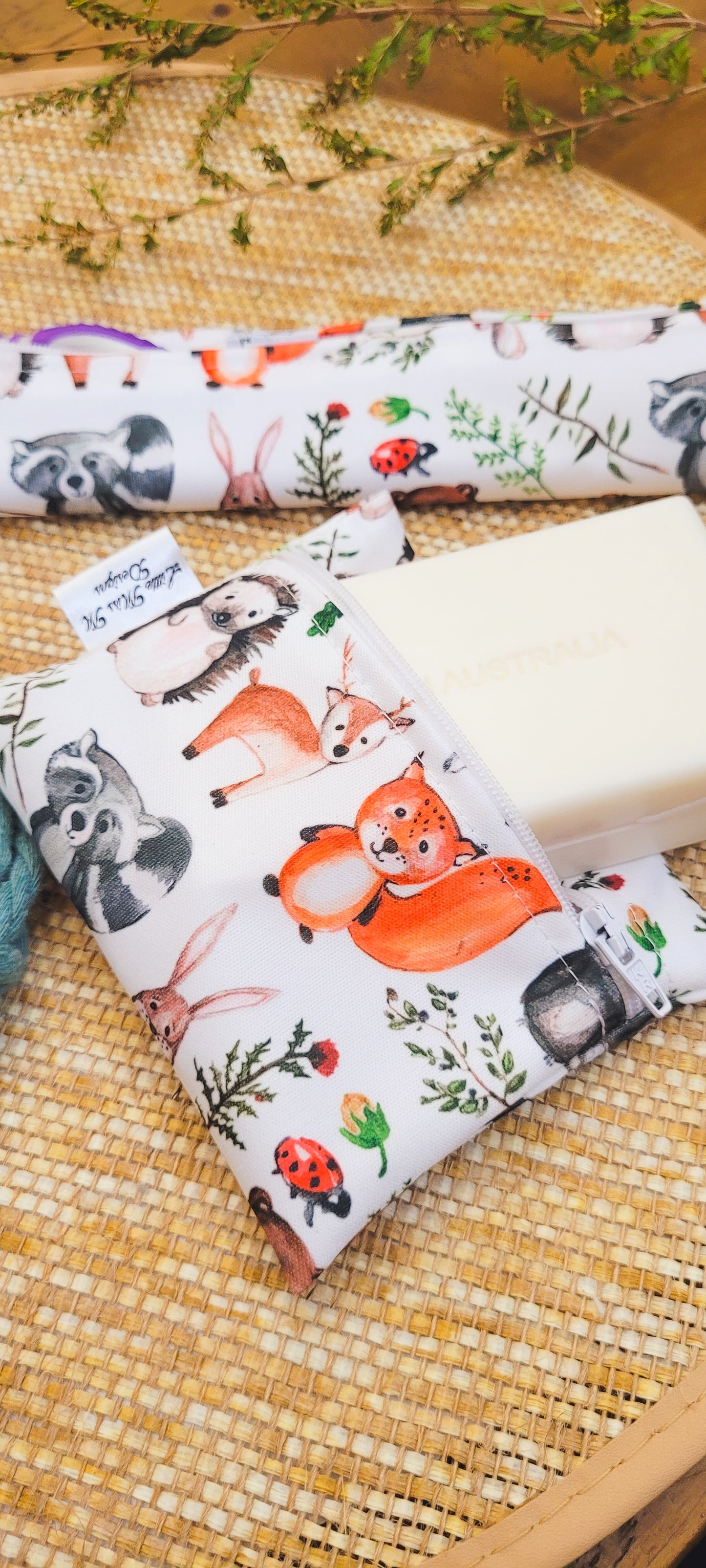 Woodlands Travel Soap & Toothbrush Pouch