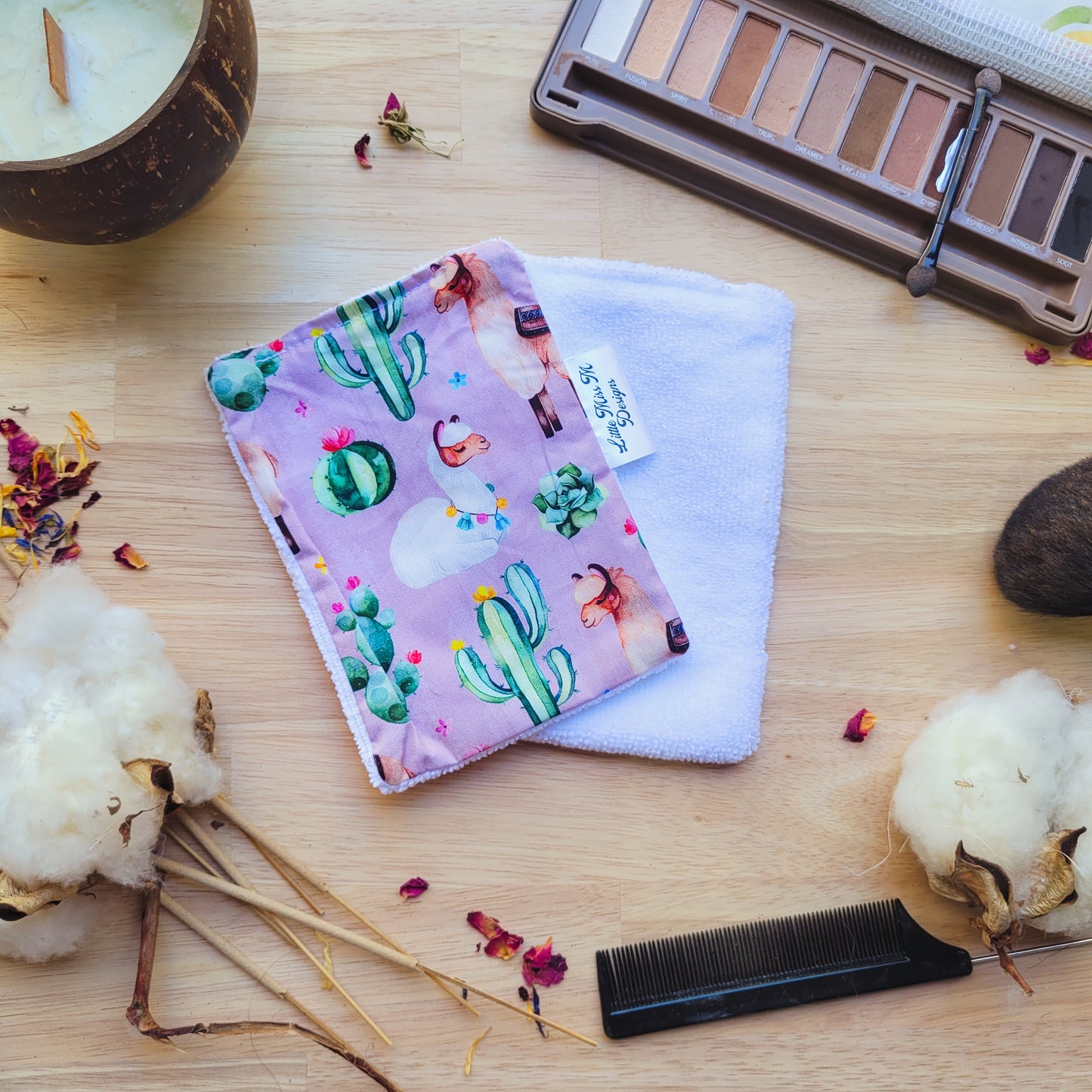Llama & Cactus Makeup Wipes