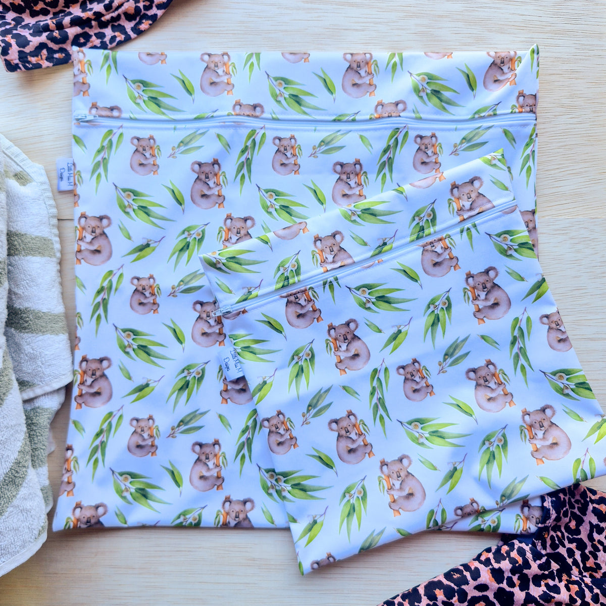 Koala and Gum swim / Wet Bag