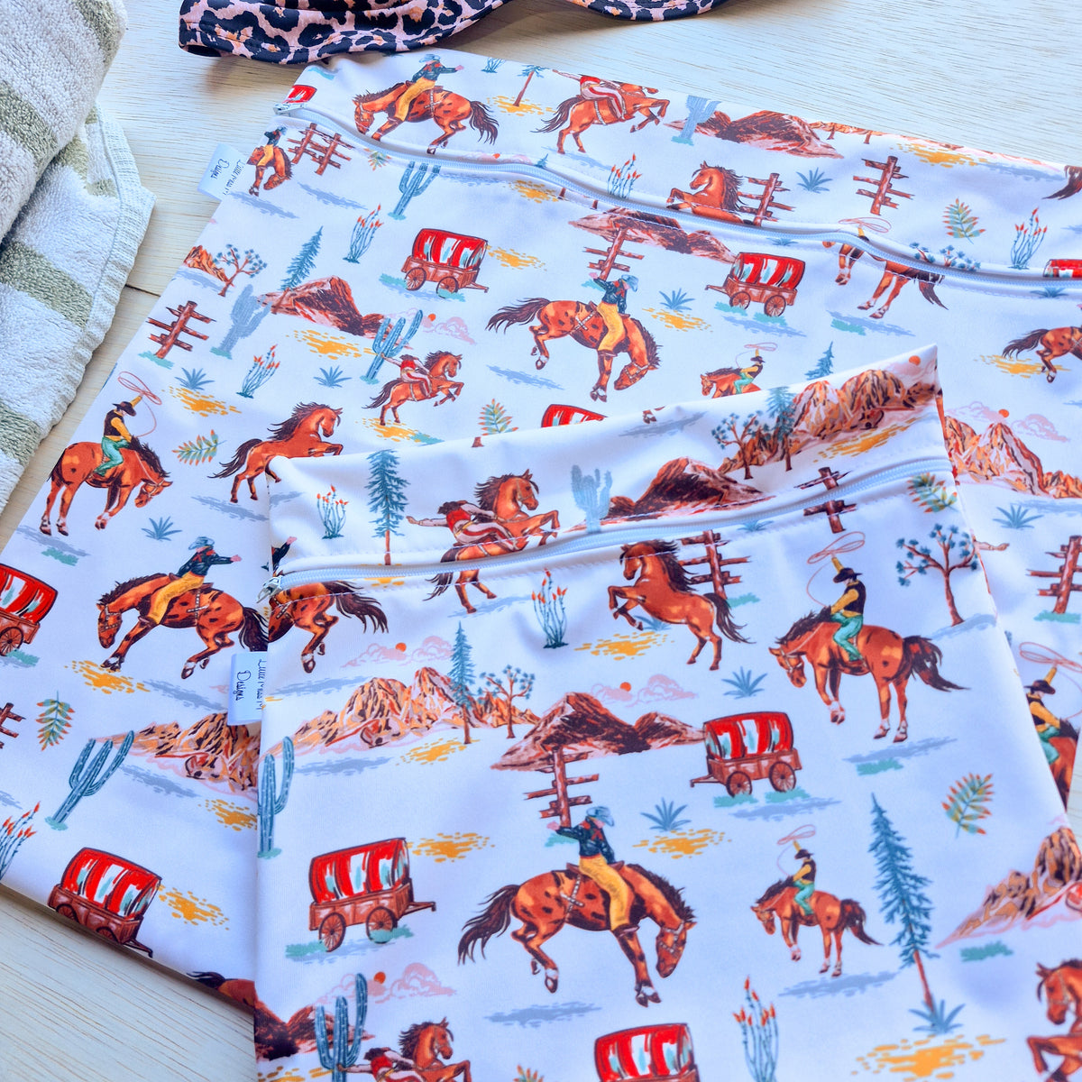 Horses swim / Wet Bag