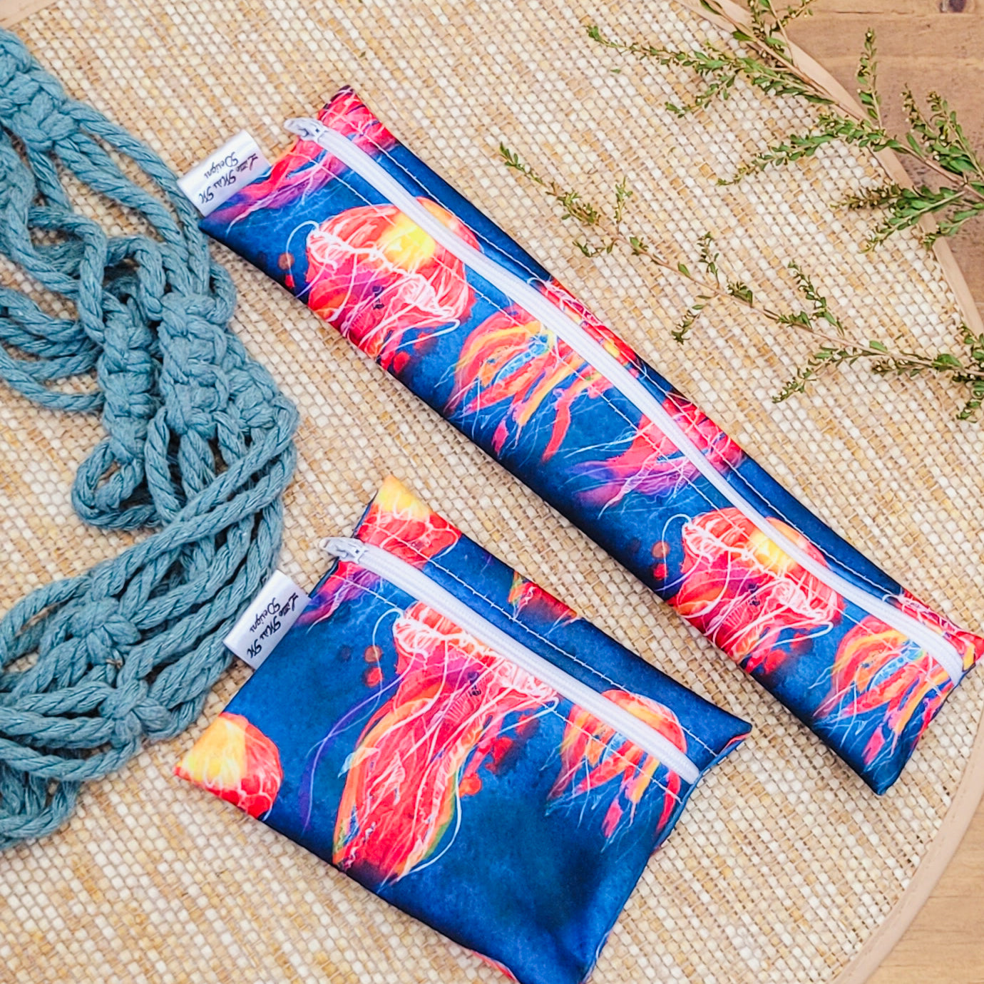 Jellyfish Travel Soap & Toothbrush Pouch