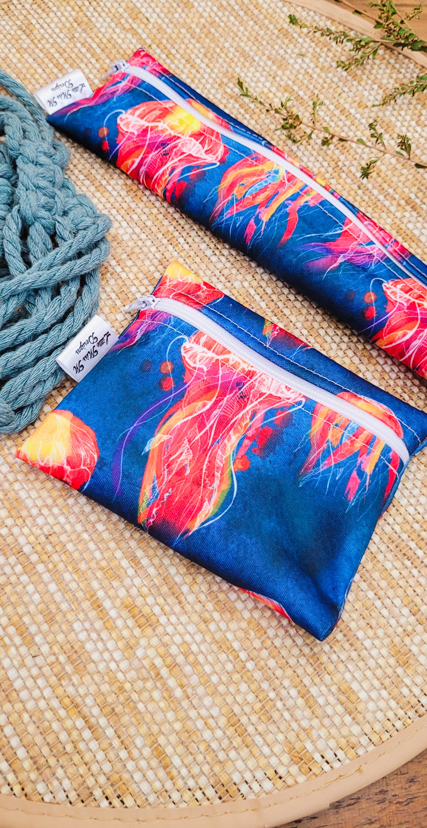 Jellyfish Travel Soap & Toothbrush Pouch