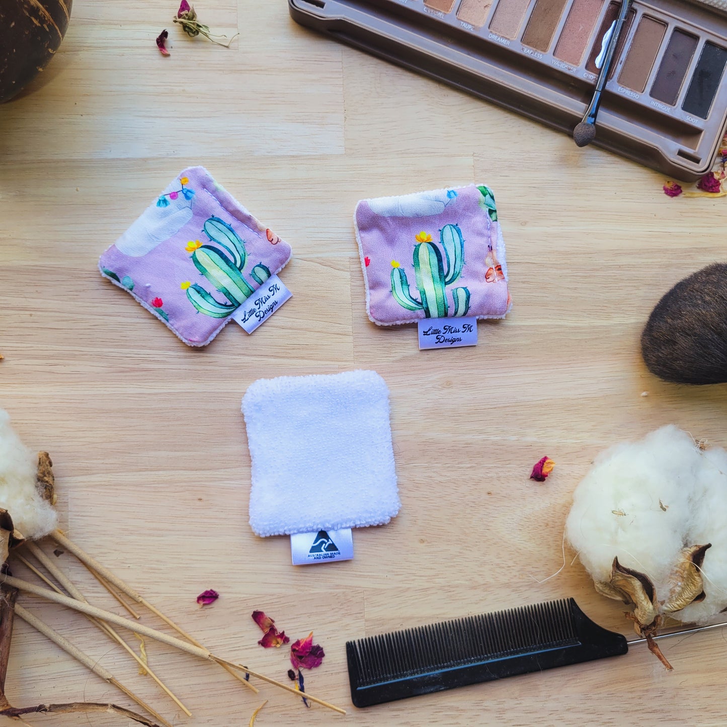 Llama & Cactus Makeup Wipes