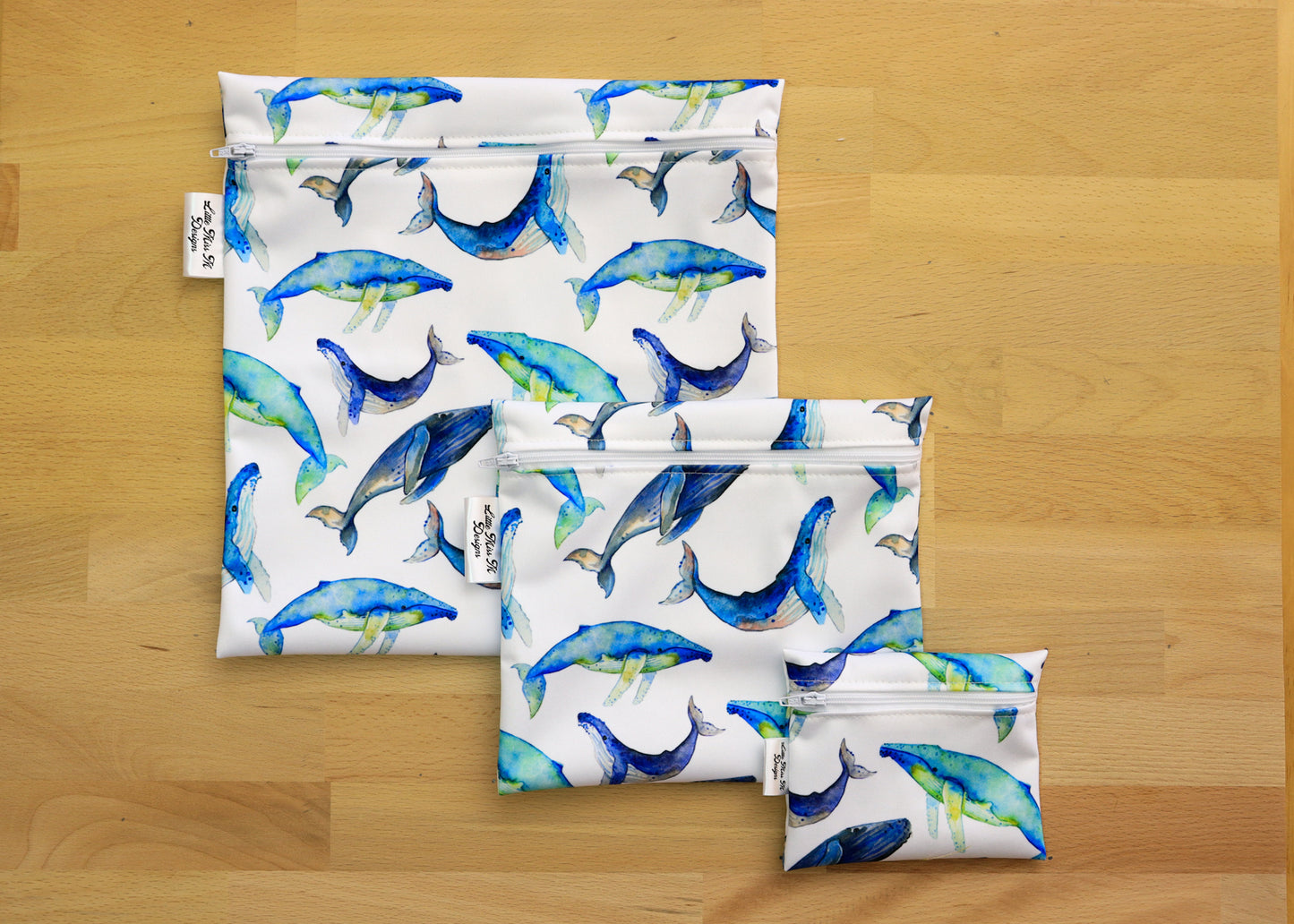 Whale Snack Bags