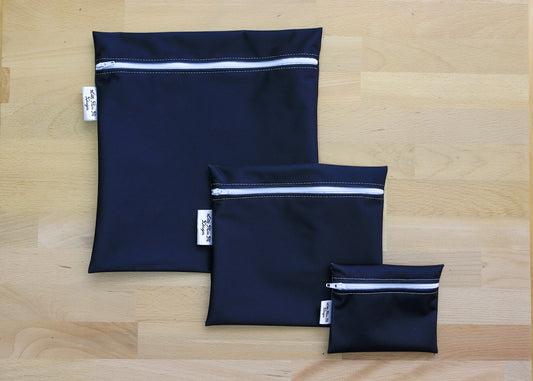 Black Snack Bags