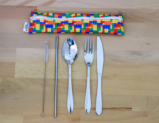 Blocks Cutlery Pouch