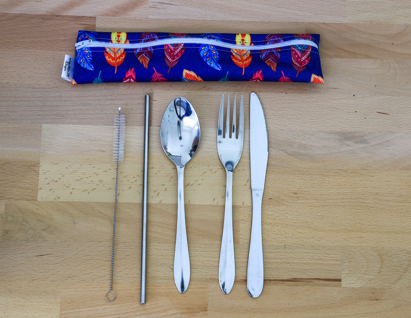 Feathers Cutlery Pouch