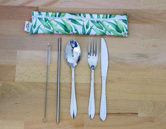 Flowering Gum Cutlery Pouch