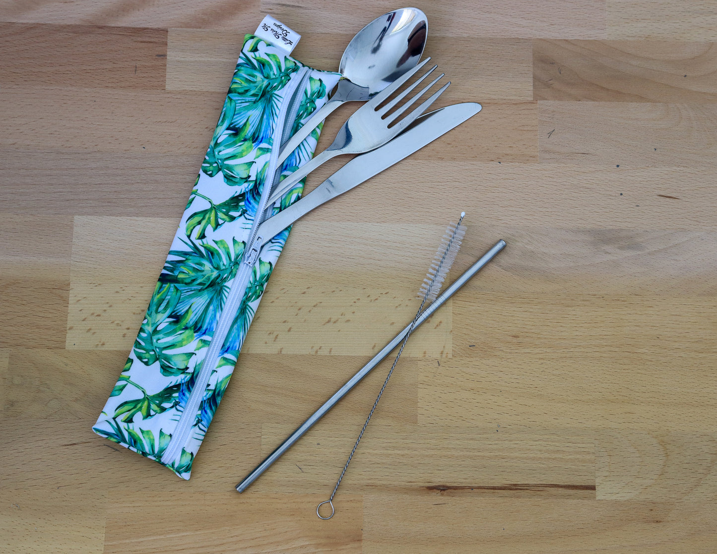 Tropical Cutlery Pouch