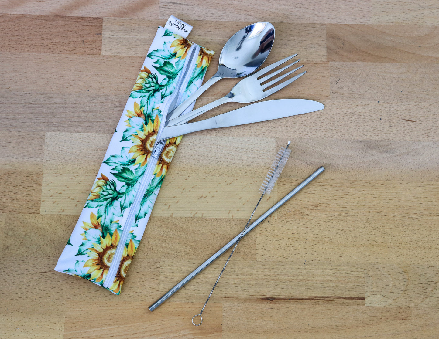 Sunflowers Cutlery Pouch
