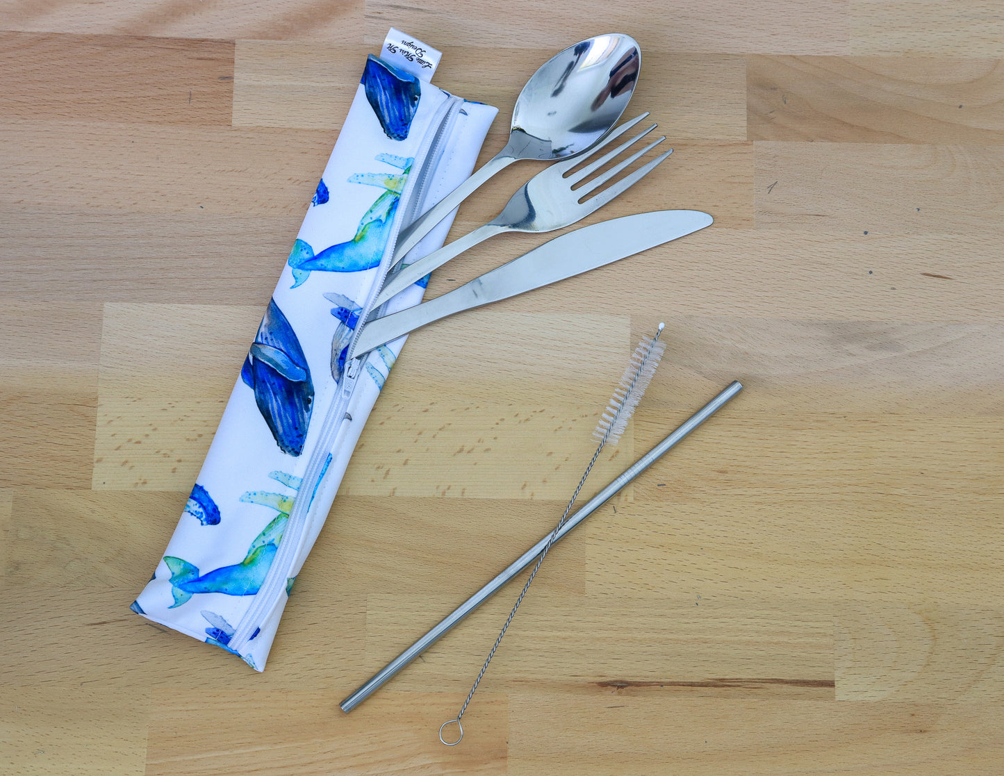 Whales Cutlery Pouch