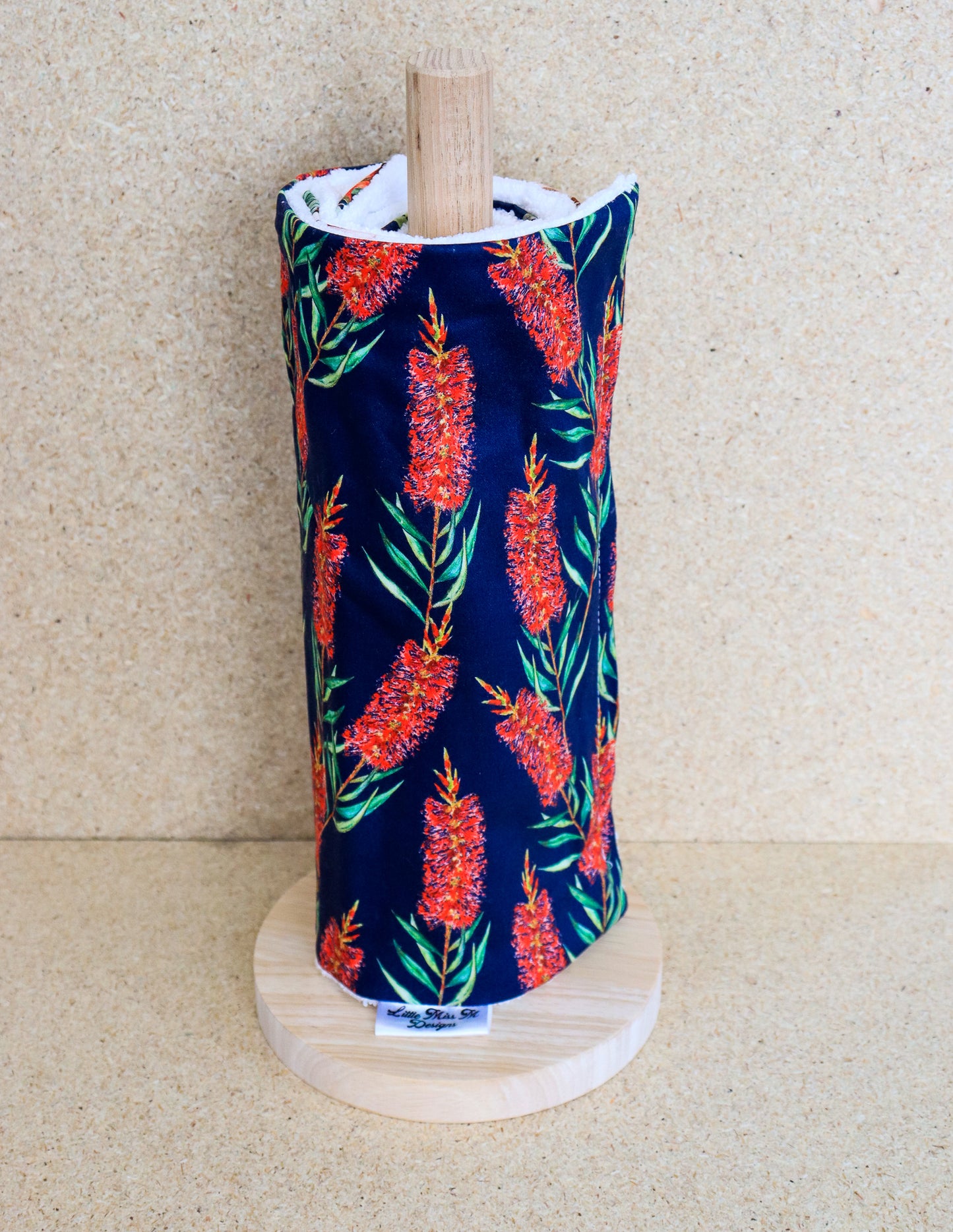 Navy Bottlebrush Unpaper Towels