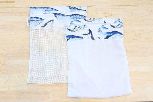 Whales Wash Bag