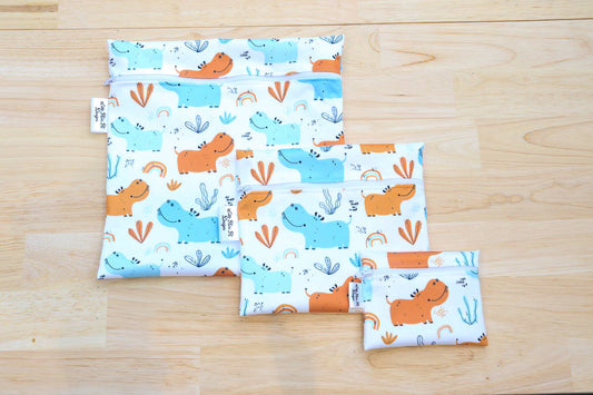 Hippo Snack Bags