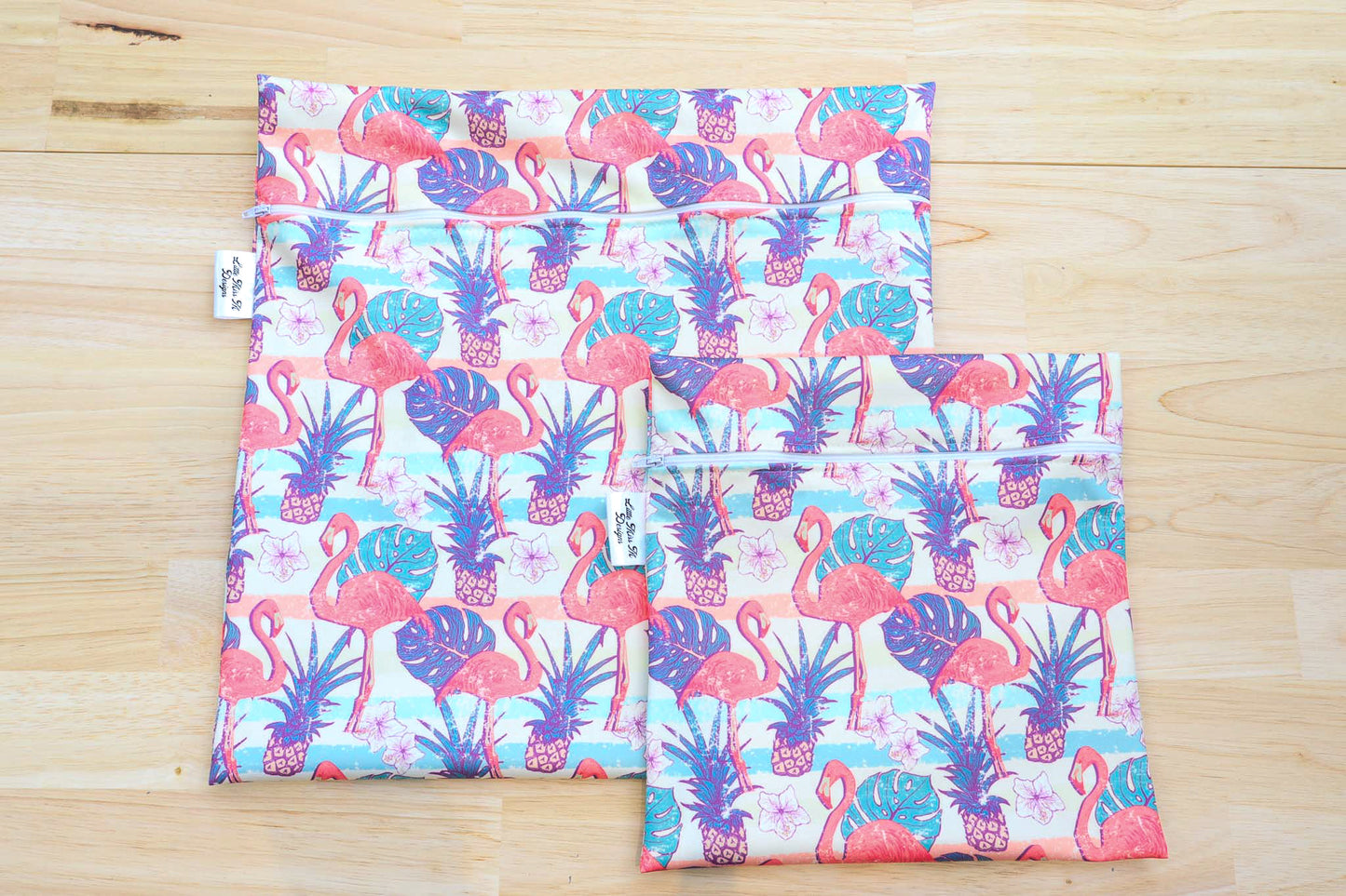 Flamingos Tropical Wet Bag