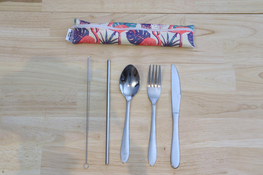 Flamingos Cutlery Pouch