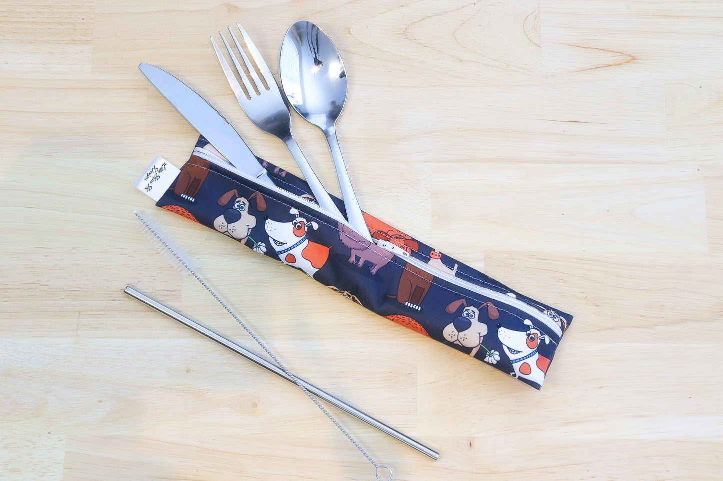 Dogs Cutlery Pouch