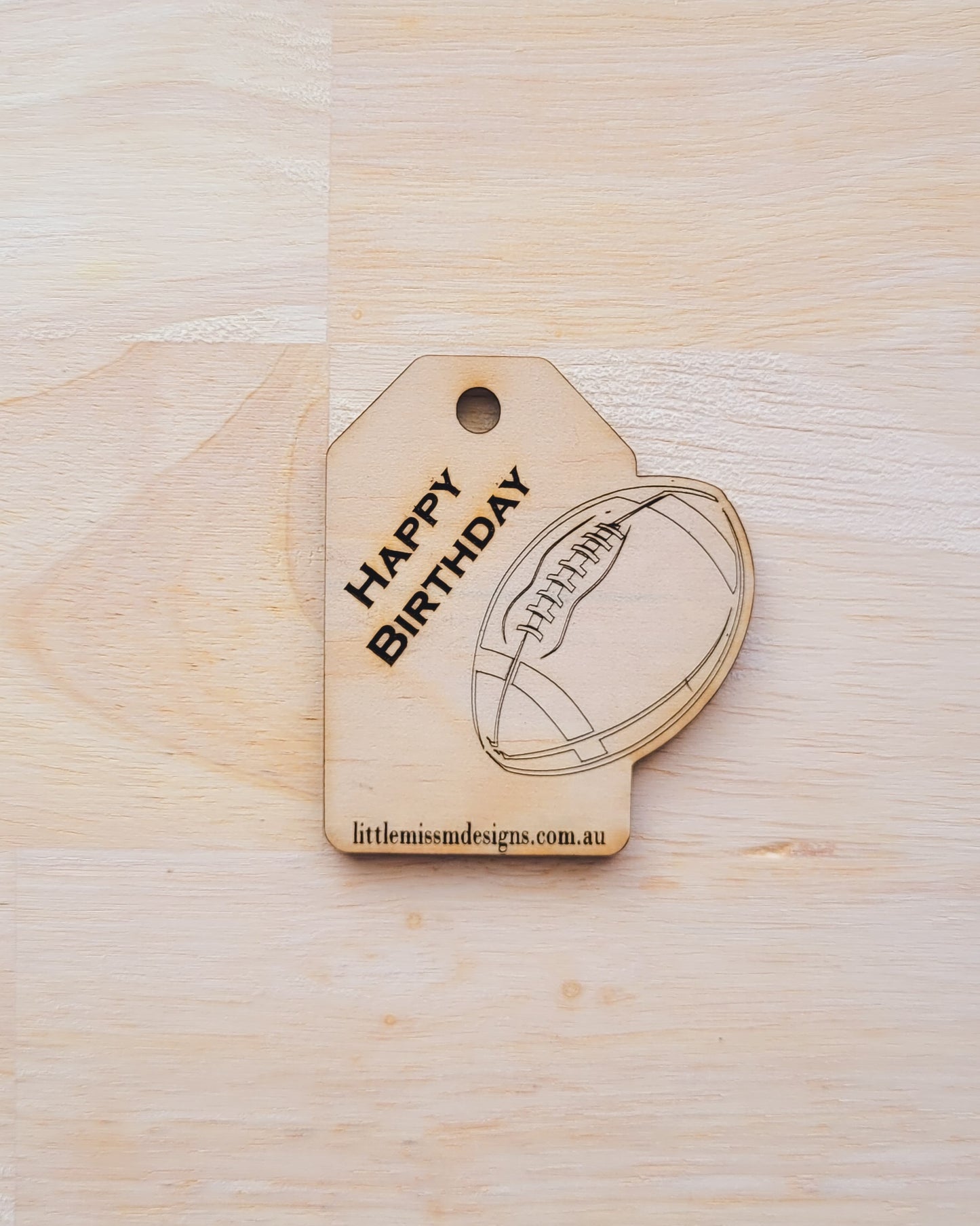 Mixed Pack of 6 Happy Birthday Reusable Gift Tags His