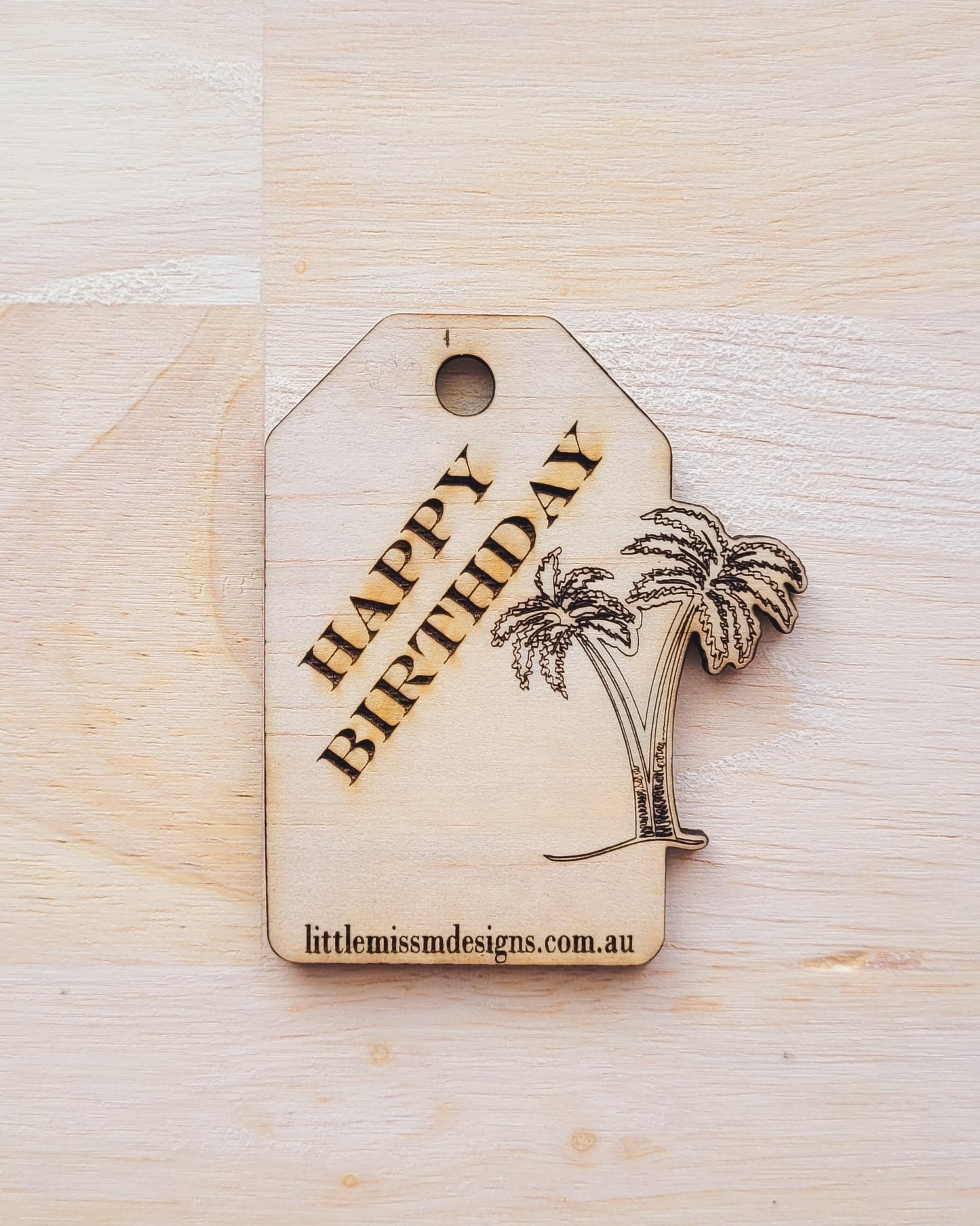 Mixed Pack of 6 Happy Birthday Reusable Gift Tags Hers