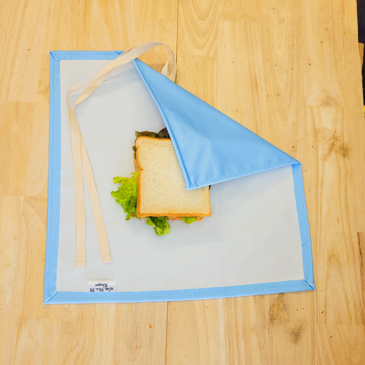 Blue Food & Sandwich Wrap