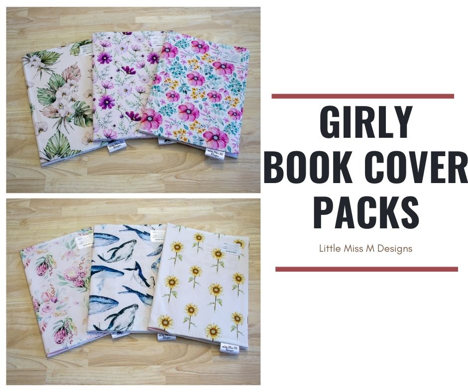 Girly Pack Book Covers