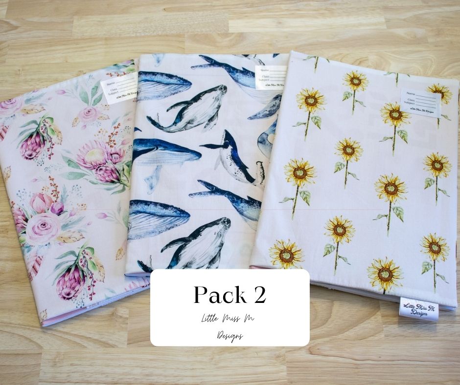 Girly Pack Book Covers Scrapbook