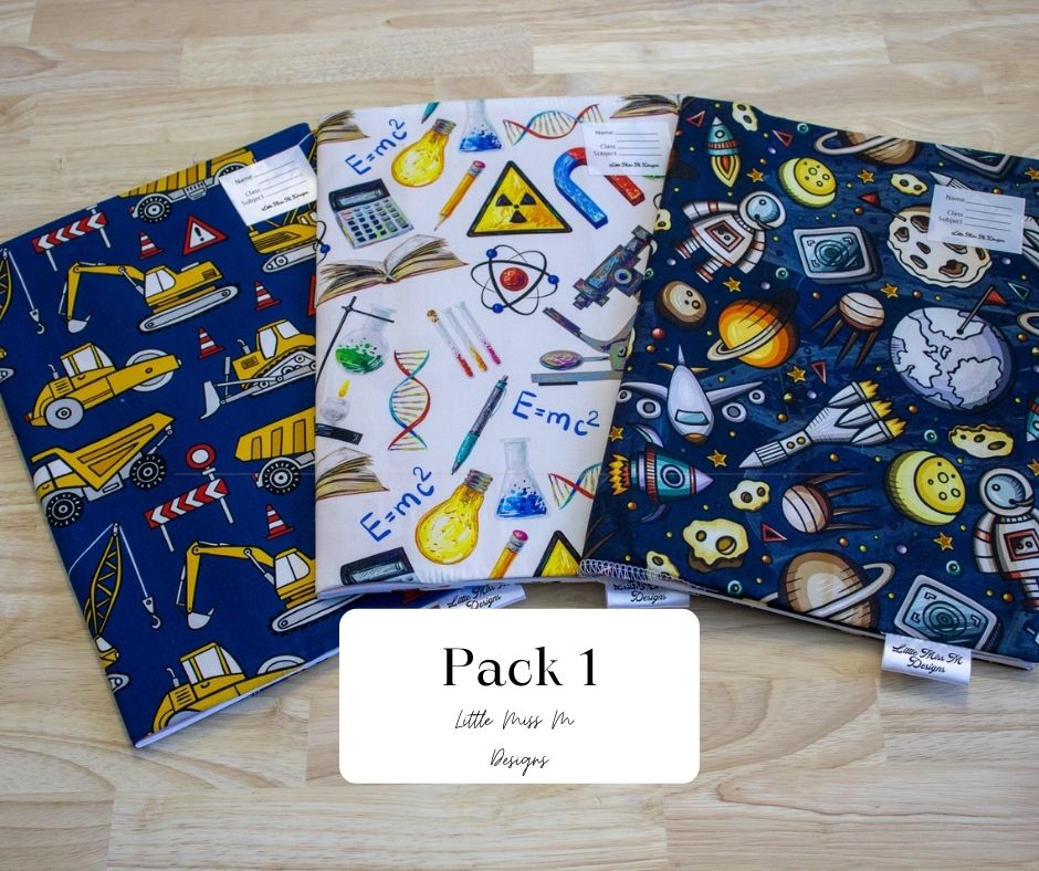 Boy Pack Book Covers