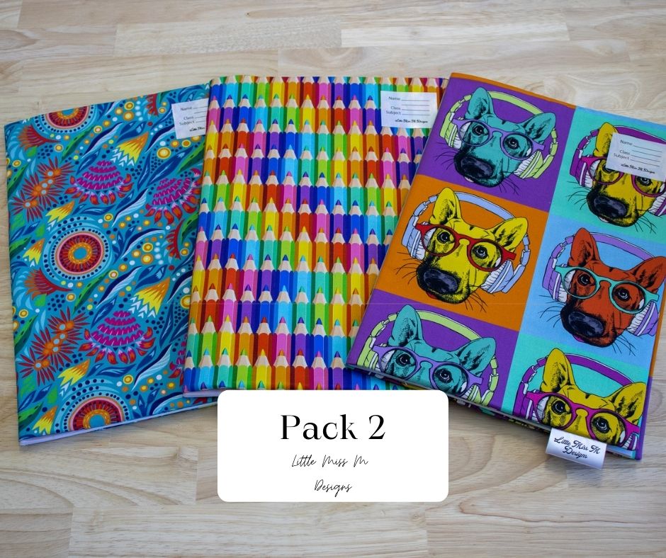 Bright Pack Book Covers Scrapbook