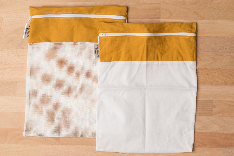 Mustard Produce Bags