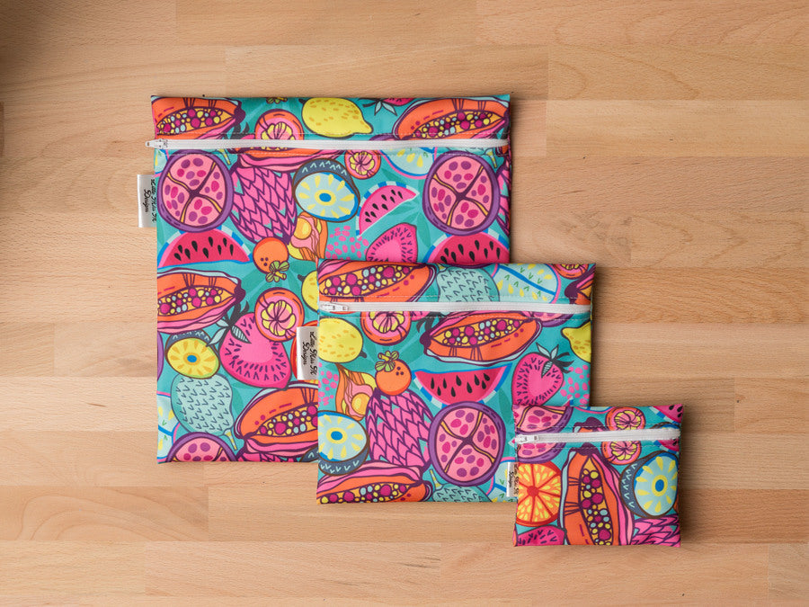 Wacky Fruits Snack Bags