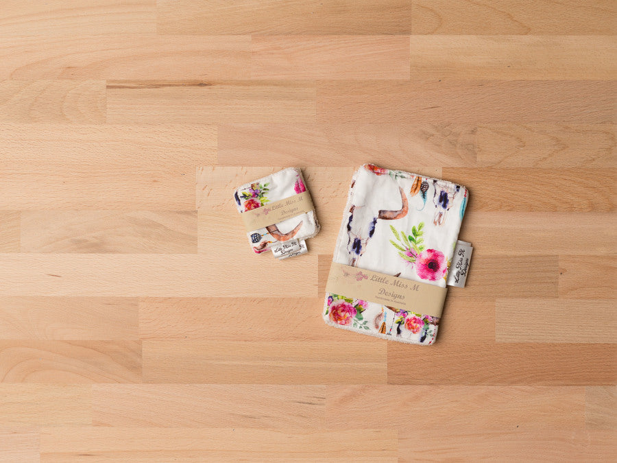 Cow Skulls Makeup Wipes